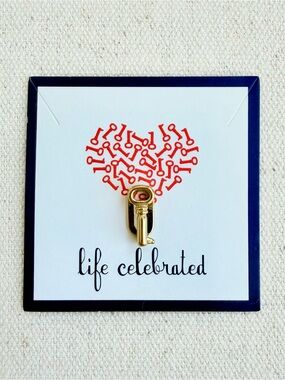 *Key Charm* KEEP COLLECTIVE Retired Gold